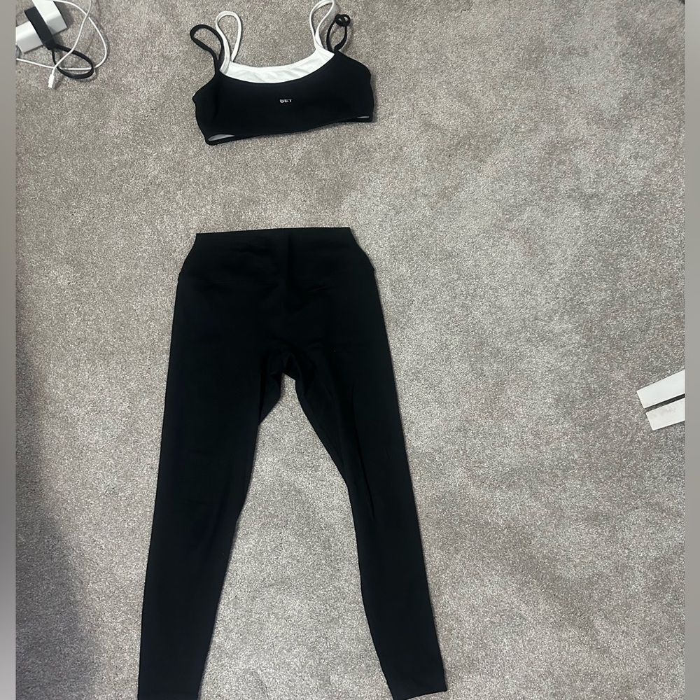 Set active form cloud black set size M
